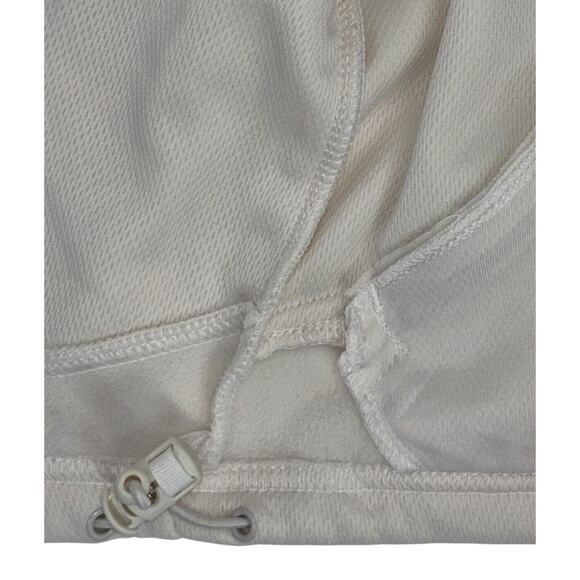 CABELA'S Women's Fleece Vest Cream Large Full Zip Pockets Outdoors Winter EUC - Picture 12 of 13